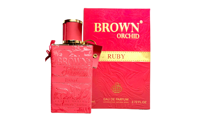 Brown Orchid Ruby Free Spray