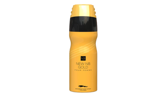 New Nb Gold Pour Femme Body Spray