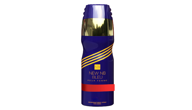 New Nb Blue Pour Femme Body Spray