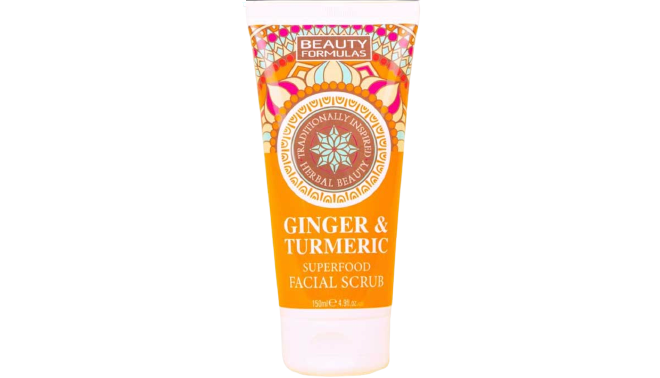 Beauty Formulas Ginger And Tumeric Facial Scrub