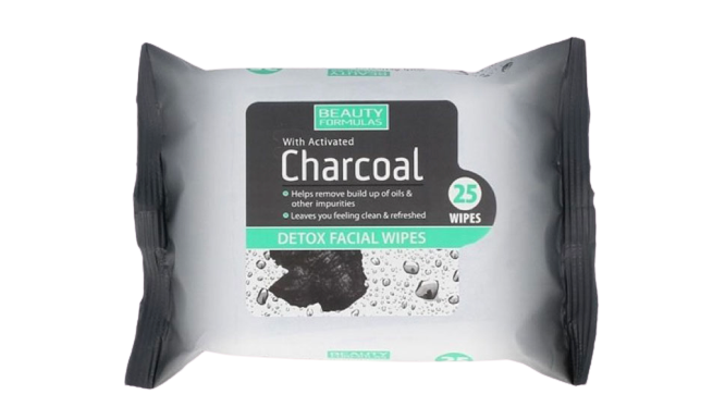 Beauty Formulas Charcoal Wipes