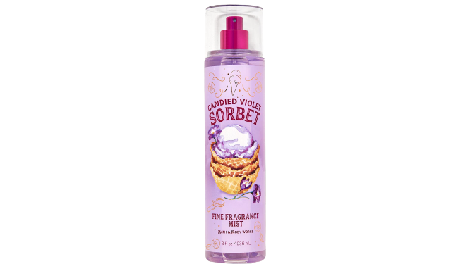 Bath And Body Works Candied Violet Sorbet