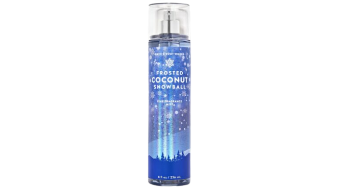 Bath And Body Roste Coconut Snowball Body Mist