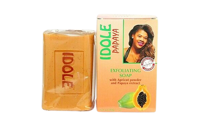 Idole Papaya Exfoliating Soap
