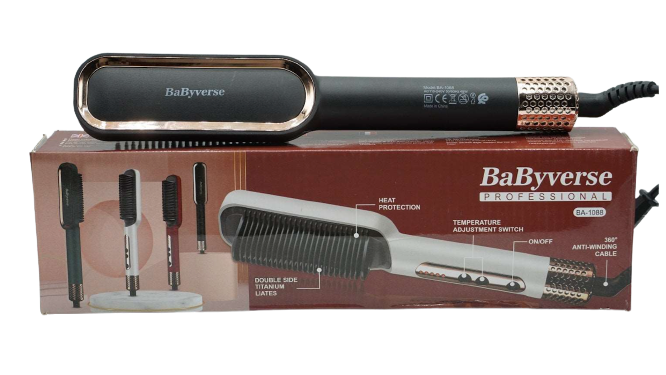 Babyverse Professional Hair Straightener Brush