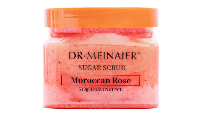 Dr Meinaier Sugar Scrub Moroccan Rose