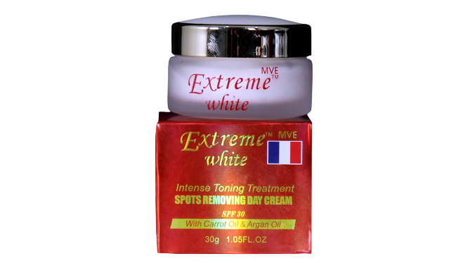 Extreme White Intense Toning Treatment Spots
Removing Day Cream