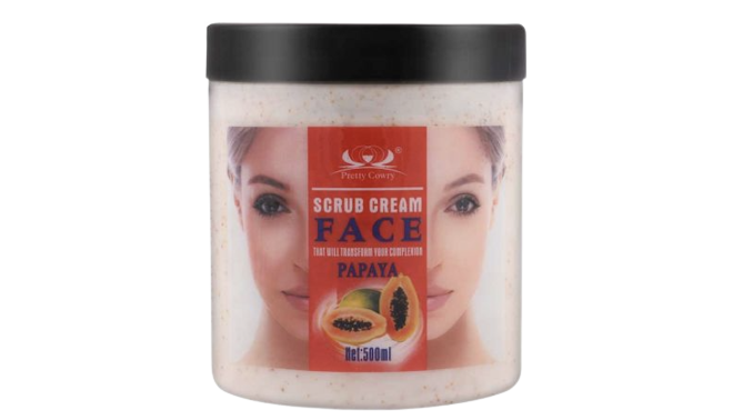 Pretty Cowry Scrub Cream Papaya