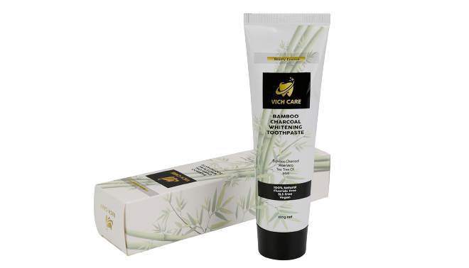 Vich Care Bamboo Charcoal Whitening Tooth Paste