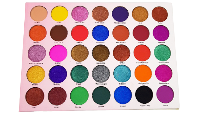 Blossom 35 Color Matte And Cream Eye Shadow
