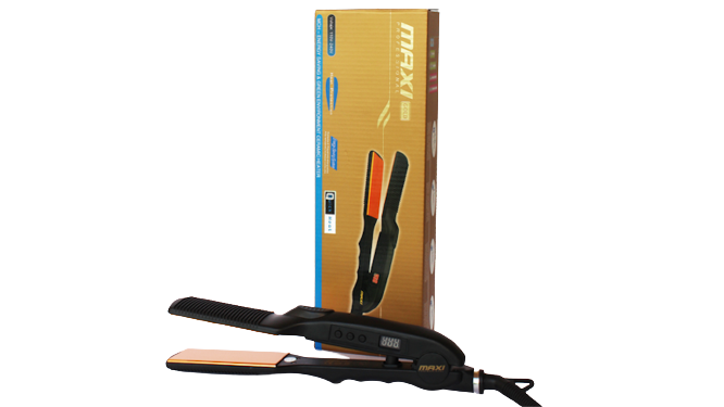 Maxi Hair Straightener Professional Gold