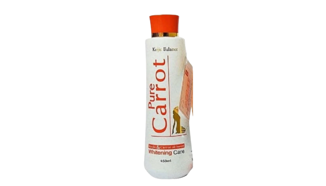 Pure Carrot Whitening Shower Gel Kojic And Carrot