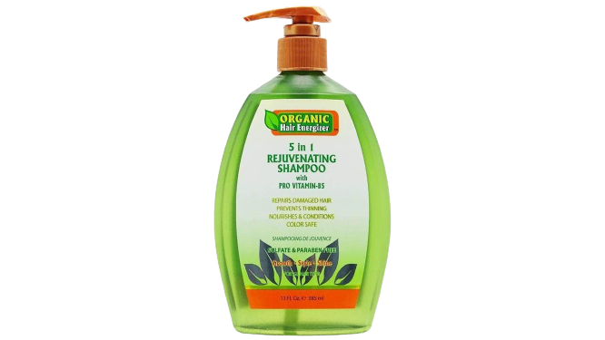 Organic Hair Energizer 5 In 1 Rejuvenating Shampoo