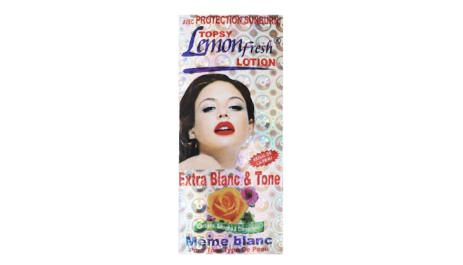 Topsy Lemon Fresh Extra White And Tone Lotion