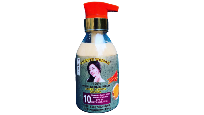 Pretty Woman Egg Yolk Whitening Milk
