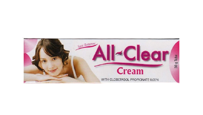 All Clear Tube Cream