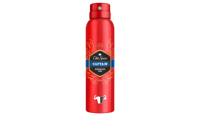 Old Spice Captain Deodorant Body Spray