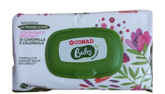 Conad Baby Wipes Delicate Salviettine