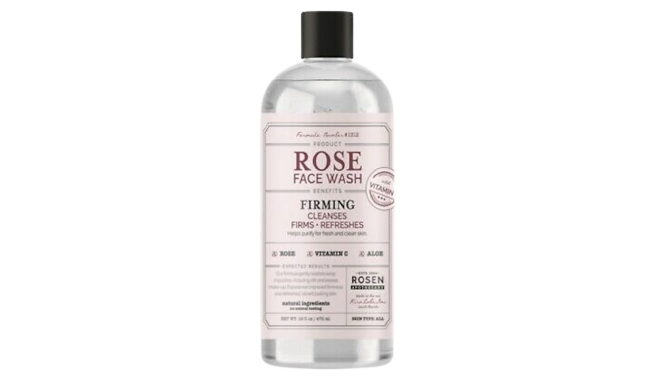 Rose Face Wash Benefits Firming Cleanses Firm Refreshes
