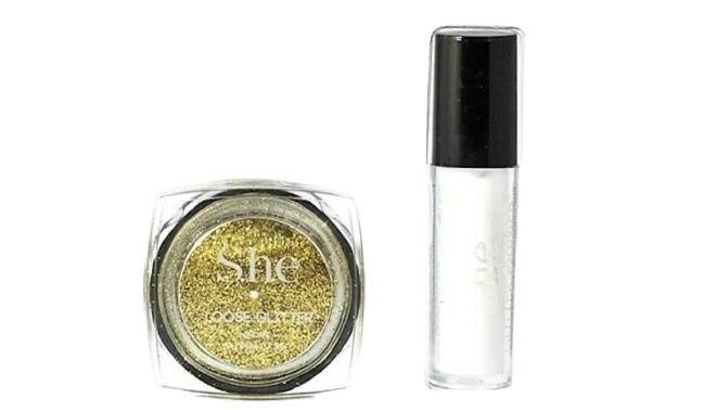 She Glitter And Primer Set