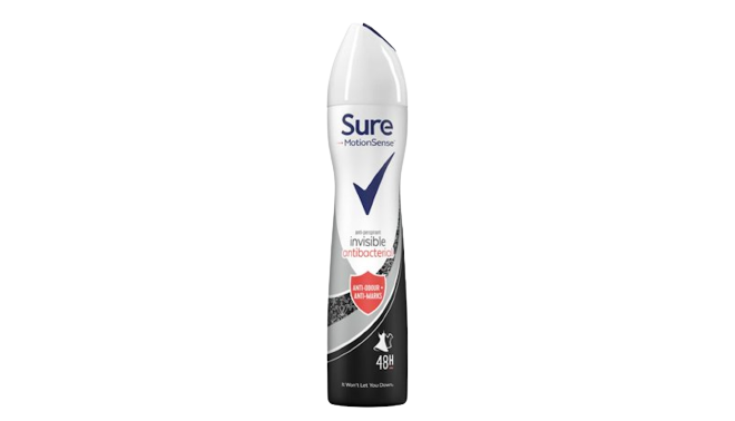 Sure Body Spray Invisible Anti Bacteria
