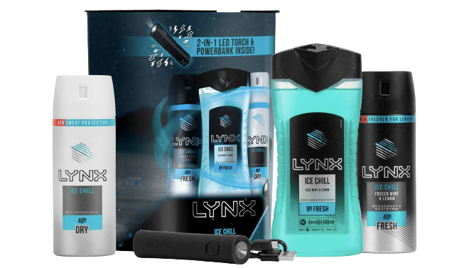 Lynx Gift Set With 2-In-1 Led Torch And Powerbank