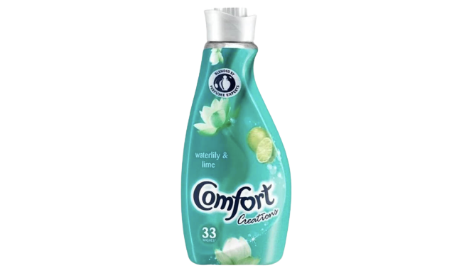 Comfort Waterlity And Lime Fabric Conditioner