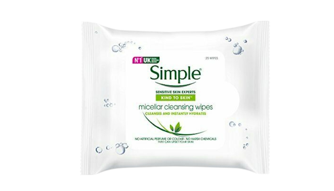 Simple Micellar Water Wipes
