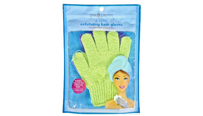 Spa Savvy Bath Gloves