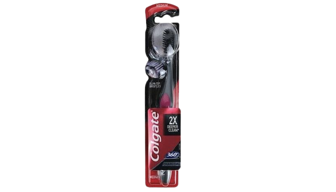 Colgate 2X Deeper Clean Charcoal Tooth Brush