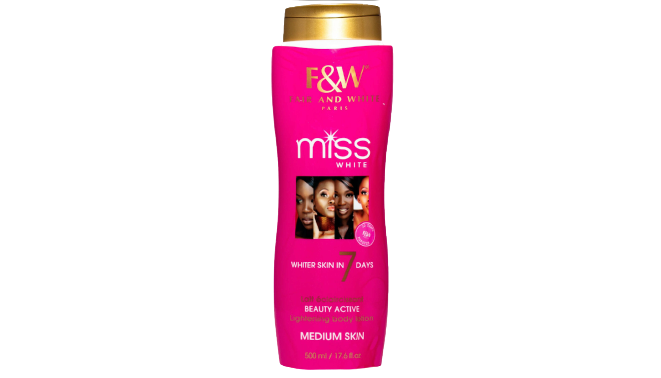 Fair And White Miss White Lotion Pink