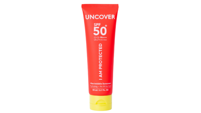 Uncover Aleo Invisible Sunscreen Spf50+ Pa+++