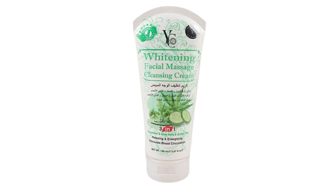 Yc Whitening Facial Massage Cleansing Cream