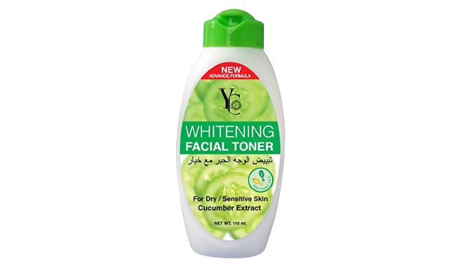 Yc Whitening Facial Toner Cucumber Extract