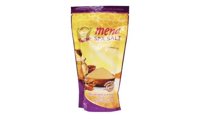 Mena Spa Salt Curcumin