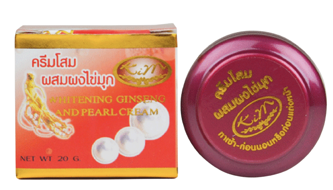Kim Whitening Ginseng And Pearl Cream