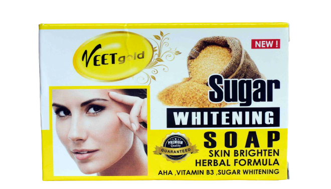 Veet Gold Sugar Whitening Soap