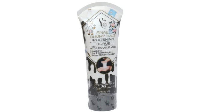 Yc Snail Gummy Whitening Scrub Double Milk