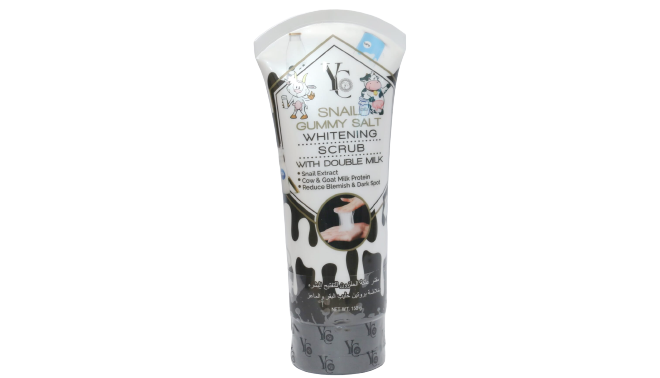 Yc Snail Gummy Salt Whitening Scrub Donkey