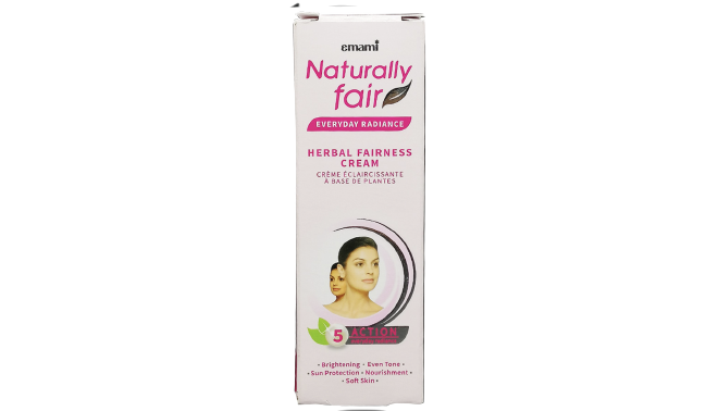 Naturally Fair Herbal Tube Cream