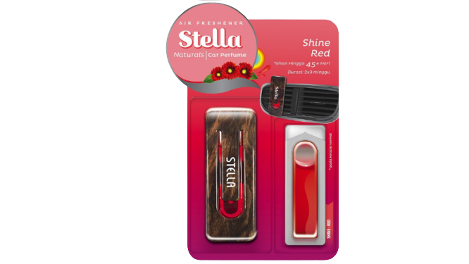 Stella Car Perfume Shine Red