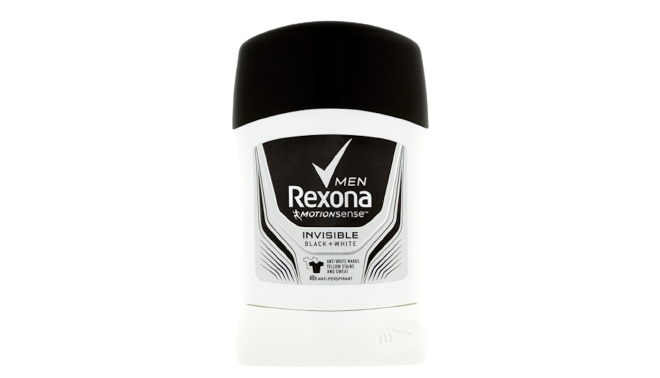 Rexona Invisible Black+White Stick