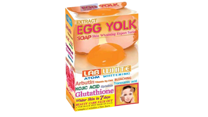 Lab White Atom Whitening Egg Yolk Soap