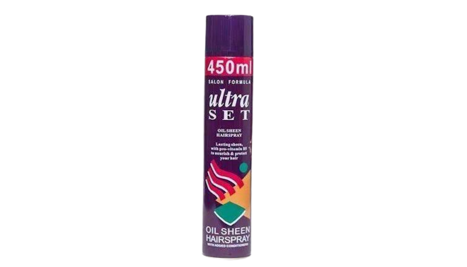 Ultra Set Oil Sheen Hair Spray