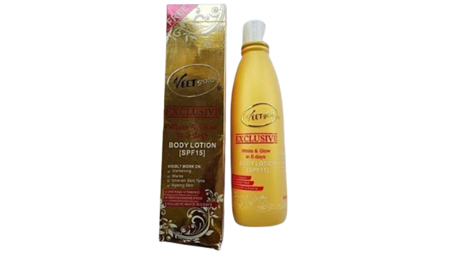 Veet Gold Exclusive White And Glow Body Lotion Spf15