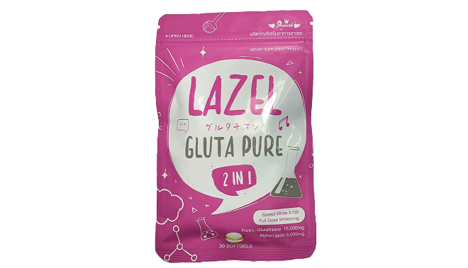 Lazel Gluta Pure 2 In 1 30 Softgel