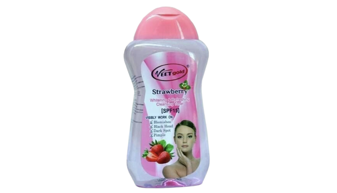 Veet Gold Strawberry Cleanser