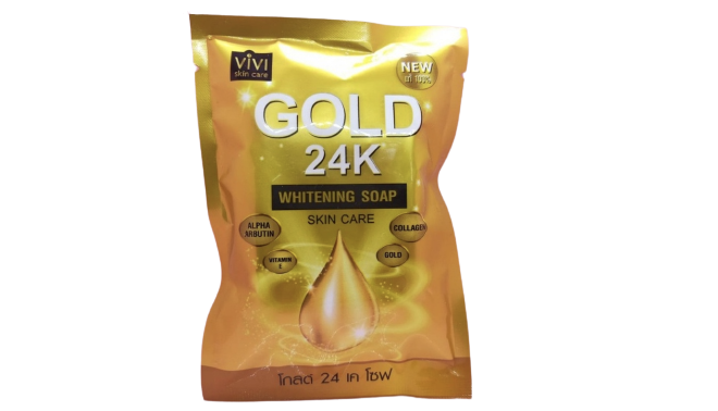 Glam's 24K Whitening Soap