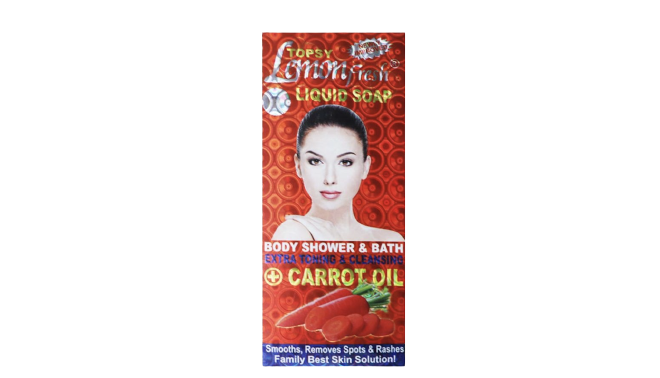 Topsy Lemon Body Shower And Bath Carrot Oil