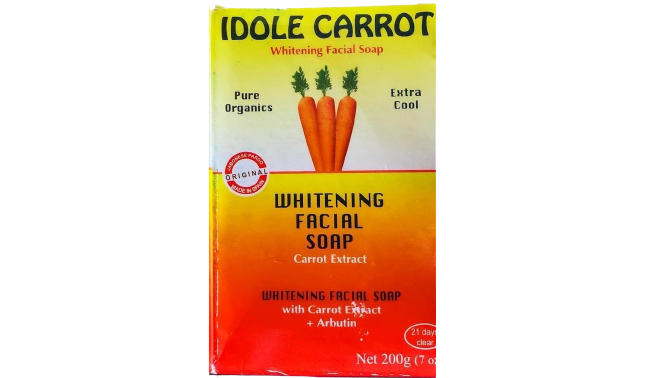 Idole Carrot Whitening Facial Soap